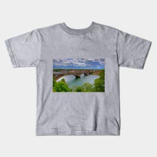 Tweed Road Bridge Kids T-Shirt